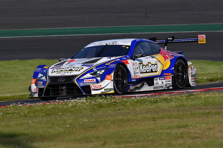 3位はレクサス。No.1 KeePer TOM'S LC500が、表彰台の一角をもぎとった。