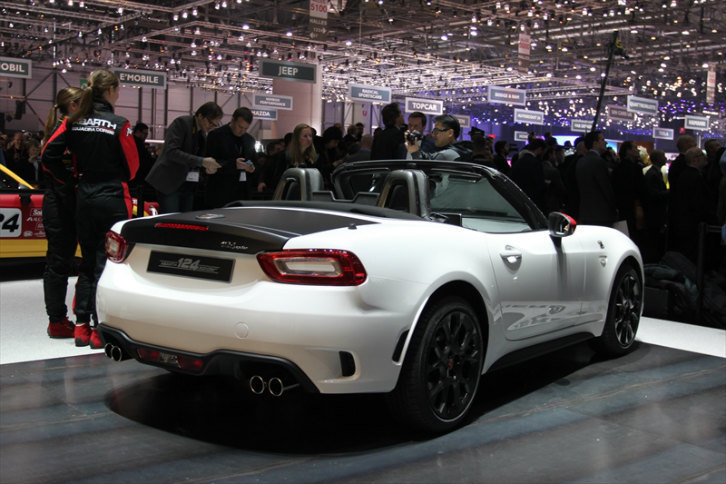 アバルト124スパイダー