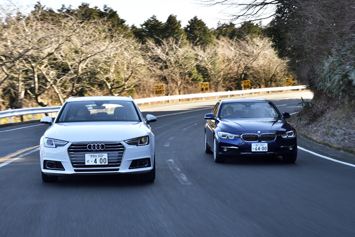 「BMW 3シリーズ」に、ついに1.5リッター直3ターボが搭載された。そのドライバビリティーや実際の燃費を確認するため、ライバルの「アウディA4」「レクサスIS200」とともに走らせた。（photo：小河原 認）