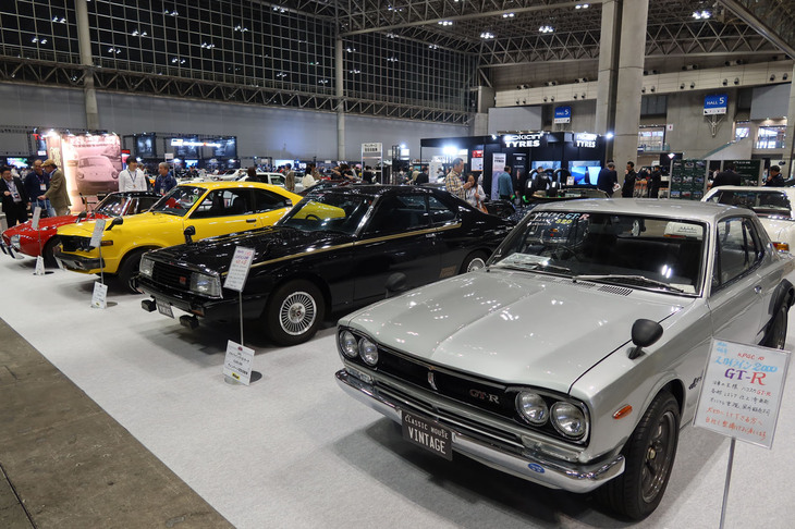 ヴィンテージ宮田自動車のブース。