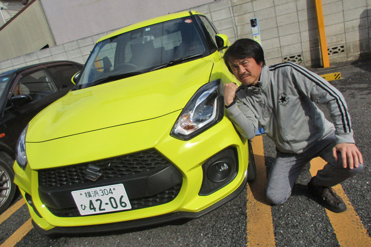 筆者のイチオシは「スイフトスポーツ」。（写真＝池之平昌信）