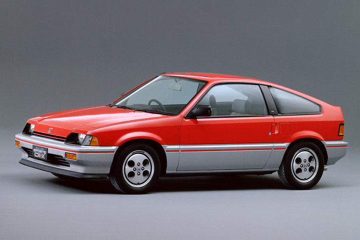 3代目「シビック」のコンポーネントを使用して開発されたスポーツカー「バラードスポーツCR-X」。