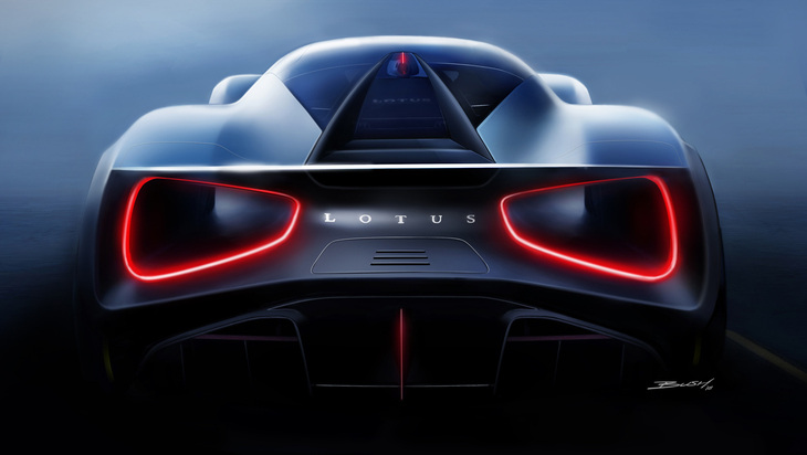 ロータス・エヴァイヤ（デザインスケッチ）