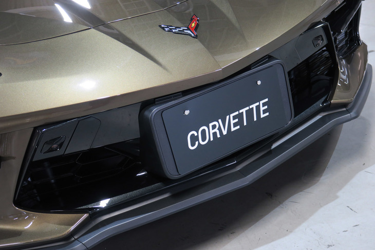 まずはナンバープレートベースの出来のよさに安堵。つくりはしっかりしているし、フロントまわりのデザインを破綻させるようなものにもなっていない。