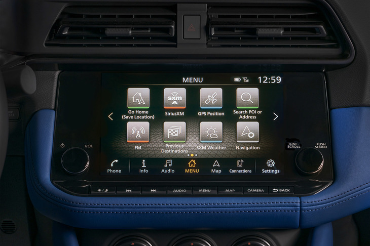 日産Zパフォーマンス（インフォテインメントシステム）