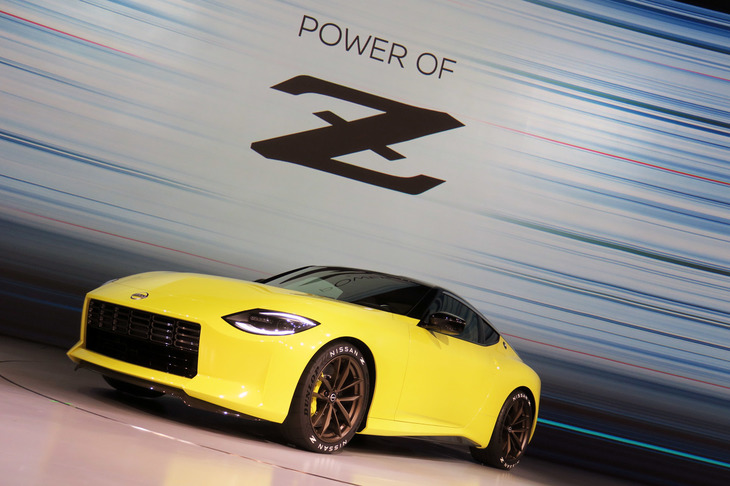 2020年9月16日に初公開された「フェアレディZ プロトタイプ」。市販化にあたって、デザインの変更や手直しなどはほぼなかったようだ。