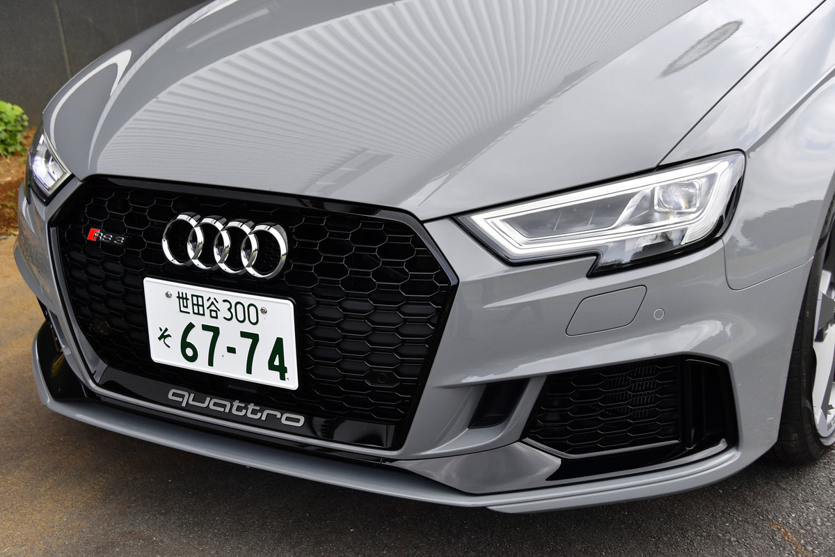 アウディRS 3スポーツバック（4WD/7AT）【試乗記】 至福の5気筒マシン 