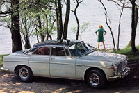 「ローバー3リッター マークIIクーペ」。この写真はエンジンを3リッター直6から3.5リッターV8に換装した1967年以降のモデルだが、ボディーは基本的に同じである。