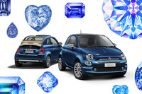 宝石をイメージした「フィアット500」限定発売の画像