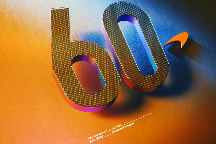 ブルース・マクラーレンが自身のレーシングチーム「ブルース・マクラーレン・モーターレーシング」を立ち上げたのは1963年。2023年は、マクラーレンの創立から60周年にあたる。