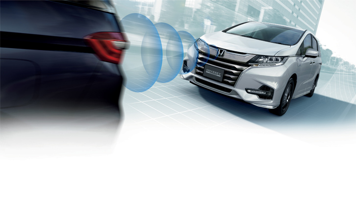 今回のマイナーチェンジでは、運転支援システムの「ホンダセンシング」が標準装備された。