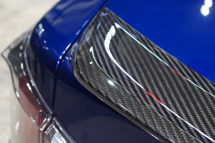 TOM’S GS F produced by Kazuki Nakajima（リアスポイラー）