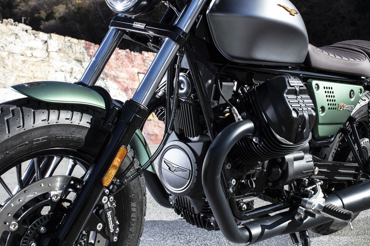 モト・グッツィV9ボバー100周年記念スペシャルエディション