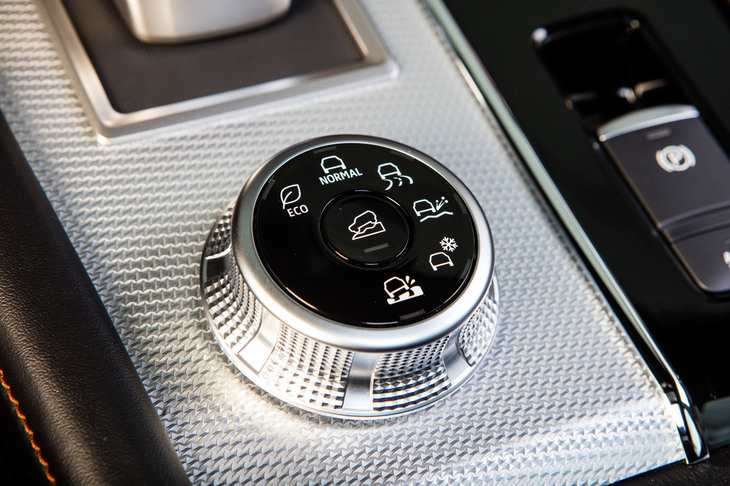 三菱アウトランダー（ドライブモードセレクター）