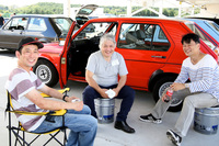 会場内にはオーナーズクラブ向けのスペースも用意された。写真は「Golf1 Owner's Club」の皆さん。