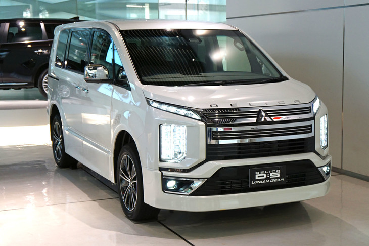 洗練されたモダンなイメージを目指したという「デリカD：5アーバンギア」。