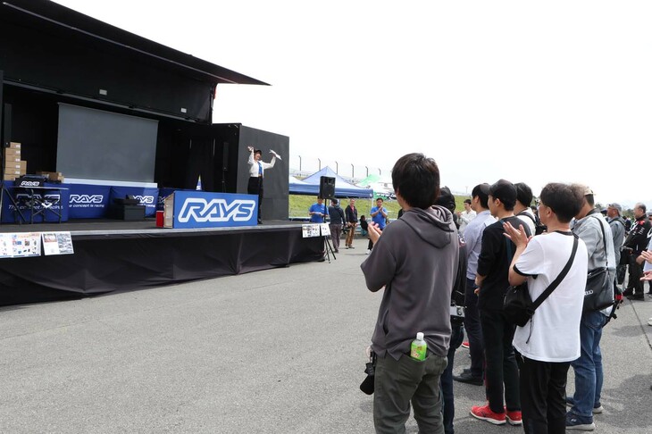 2024 RAYS FAN MEETINGの様子。