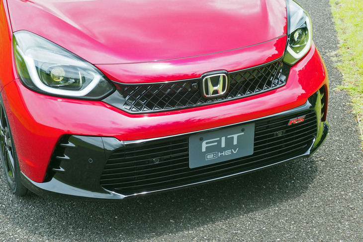 ホンダ・フィットRS（フロントマスク）