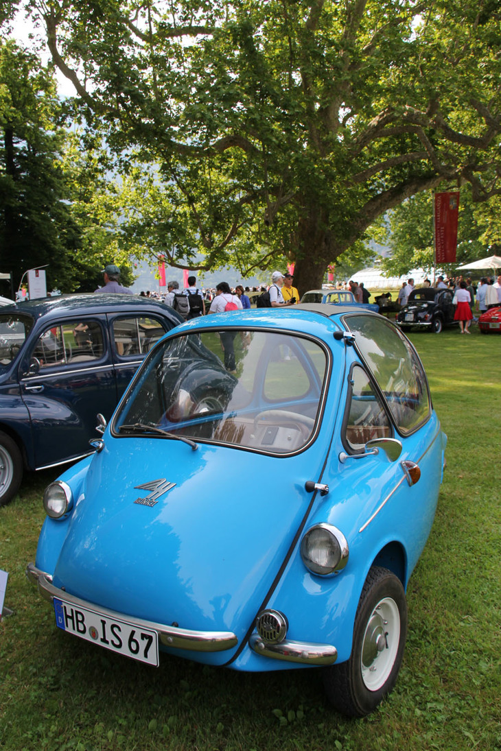 1956～1958年にハインケルが製造した「カビーネ」。エンジンは単気筒174ccで、最高速は86km/h。