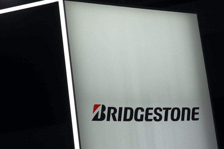 ブリヂストンブースの様子。