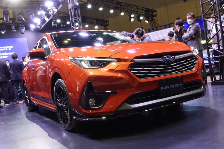 スバル・インプレッサ プロトタイプ STIパーツ装着車