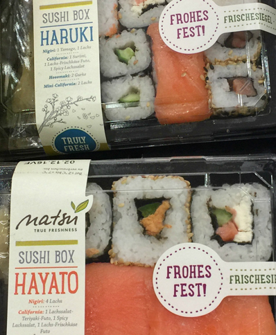 フランクフルトでは、畏れ多くも「HARUKI」（村上春樹？）に会えた！