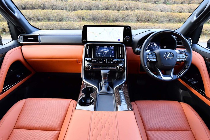 レクサスLX600“エグゼクティブ”（インテリア）