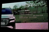 2022年に導入後、2000台以上の受注があった「Q4 e-tron」。2023年は通年での販売となるため、インポーターの期待も高まっている。