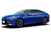 トヨタが販売している水素燃料電池車「ミライ」。