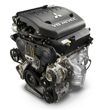 「30G」「30MS」に搭載される、新型3リッターV6 MIVEC アルミブロックエンジン