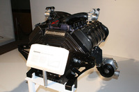 5リッターV8ツインターボエンジンは、1200psを生み出す。