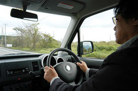 自動車ジャーナリストの笹目二朗氏。
	 