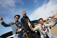 イタリア・ミザーノで開催された初回の「MINIユナイテッド」から連続参加しているギリシャ人のオーナー。片言の英語で一生懸命にミニの話をしてくれた。
