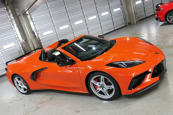 シボレー・コルベット  コンバーチブル 日本仕様プロトタイプ（エクステリア）