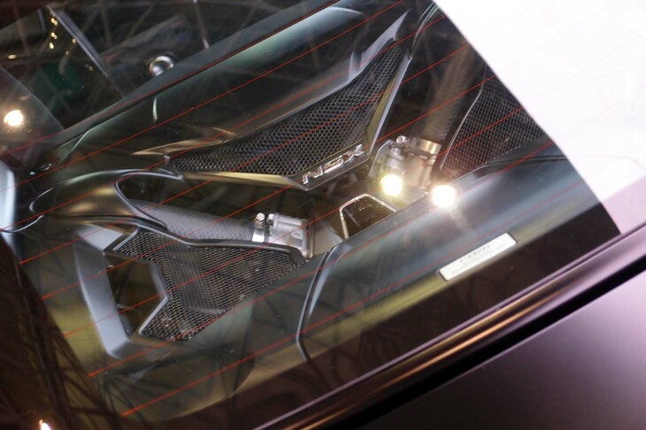 ホンダNSX＜ARTA MECHANICS LEGAVELO＞（エンジンルーム）