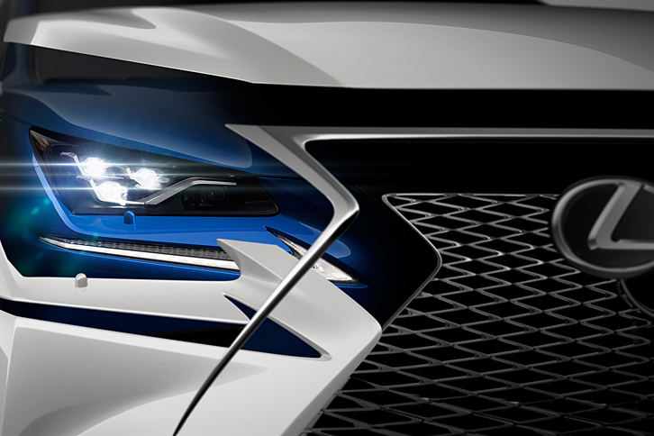 写真は、今回公表された最新型「レクサスNX」のイメージ。