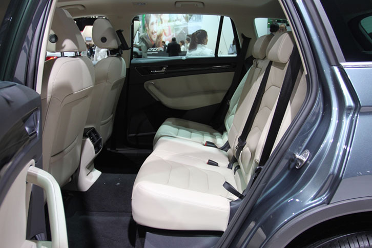 シュコダ・コディアック（インテリア）