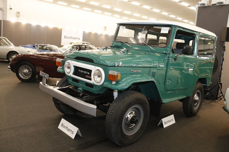 2018年10月、パドヴァで開催されたボナムスのオークションに出品された1976年の40系。