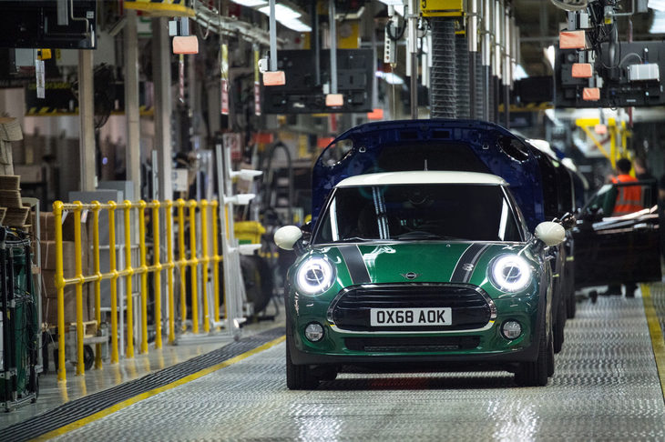 前項で紹介したオックスフォード工場では、現在はBMW傘下のブランドとなったMINIのモデルが生産されている。