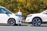 コンパクトカーやセダン、ミニバン、SUVなど幅広い車種に対応する「プライマシー5」。今回はトヨタのミニバン「ノア」（タイヤサイズは205/60R16 96W XL）と日産のSUV「エクストレイル」（同235/55R19 105W XL）に装着し、その実力をチェックした。