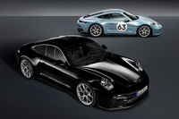 「ポルシェ911」の60周年記念限定車「911 S/T」が登場　「GT3」ベースの超軽量モデル