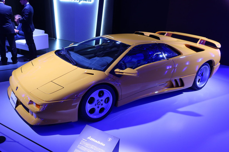 ランボルギーニ・ディアブロ（テメラリオ発表会場に展示された車両）