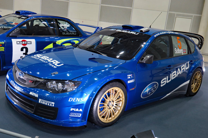 スバル・インプレッサWRC（2008年）／主催者展示コーナー