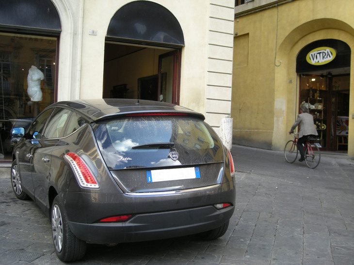 3代目「ランチア・デルタ」は、古典とモダンが融合した秀逸なデザインだった。