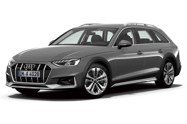 「クラウン クロスオーバー」の競合となる「アウディA4オールロードクワトロ」。価格は657万円。