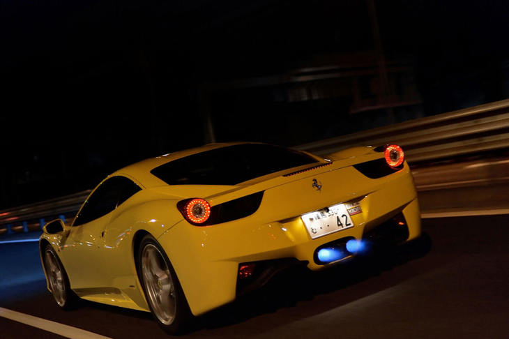 「458イタリア」の車両本体価格は、最安で1700万円を切っている（執筆時）！（写真＝池之平昌信）