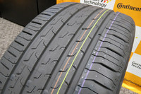 「グリーン・チリ2.0」と呼ばれる新しいコンパウンド配合技術が用いられた「エココンタクト6」。トレッドパターンについてもリブのエッジの形状をタイヤの内側向き、外側向きで変更するなど、工夫が凝らされている。