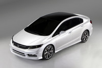 こちらは4ドアセダンバージョンの「シビック コンセプト」。