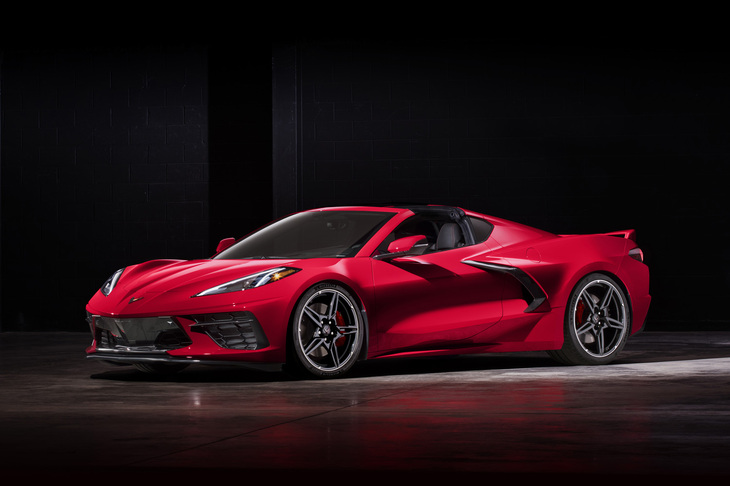 2020ノースアメリカン・カー・オブ・ザ・イヤー乗用車部門のイヤーカー「シボレー・コルベット」。