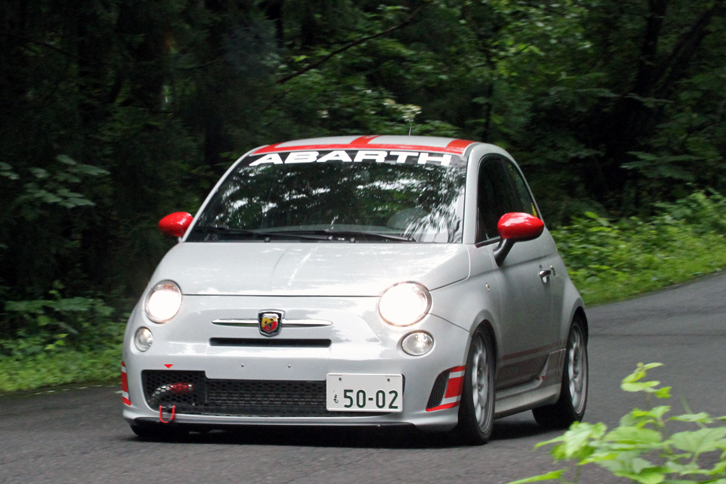 2010年「アバルト500」。